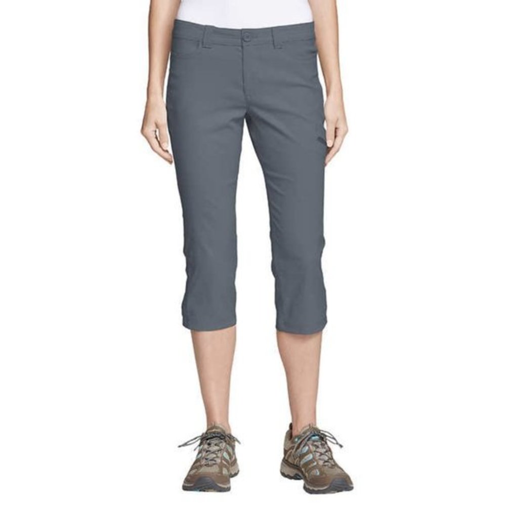 gray‎ NWT Eddie Bauer Ladies' Rainier Capri